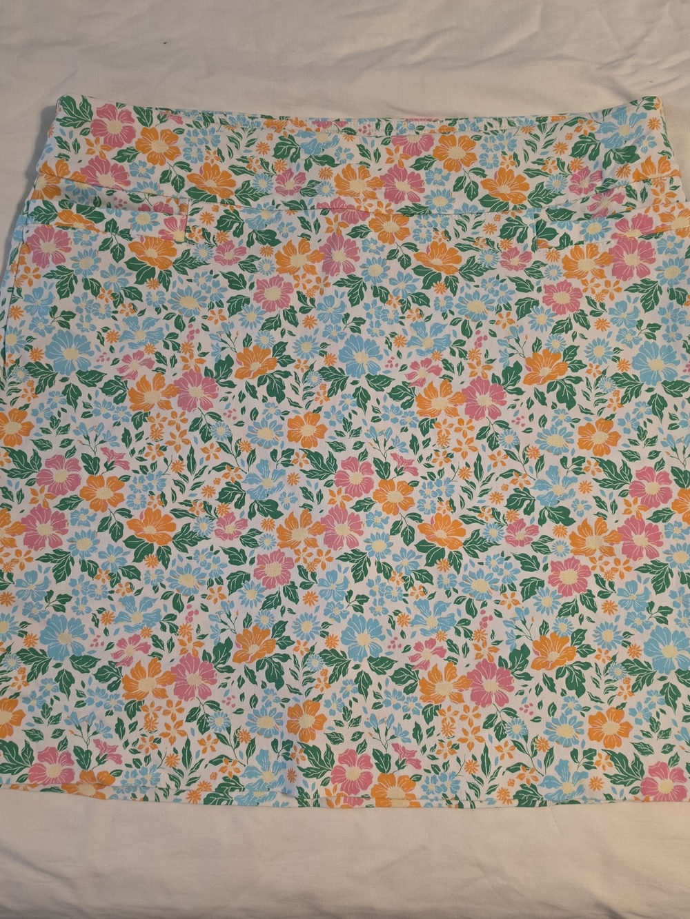 Kim Rogers Floral Skort